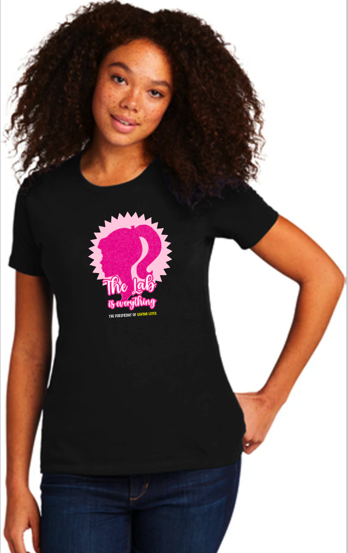 Lab Week 2024 Official Themed Apparel: Barbie Silhouette